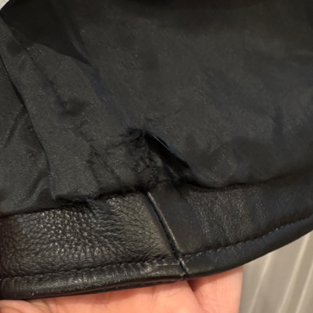 Black Leather Jacket - Picture 8 of 9